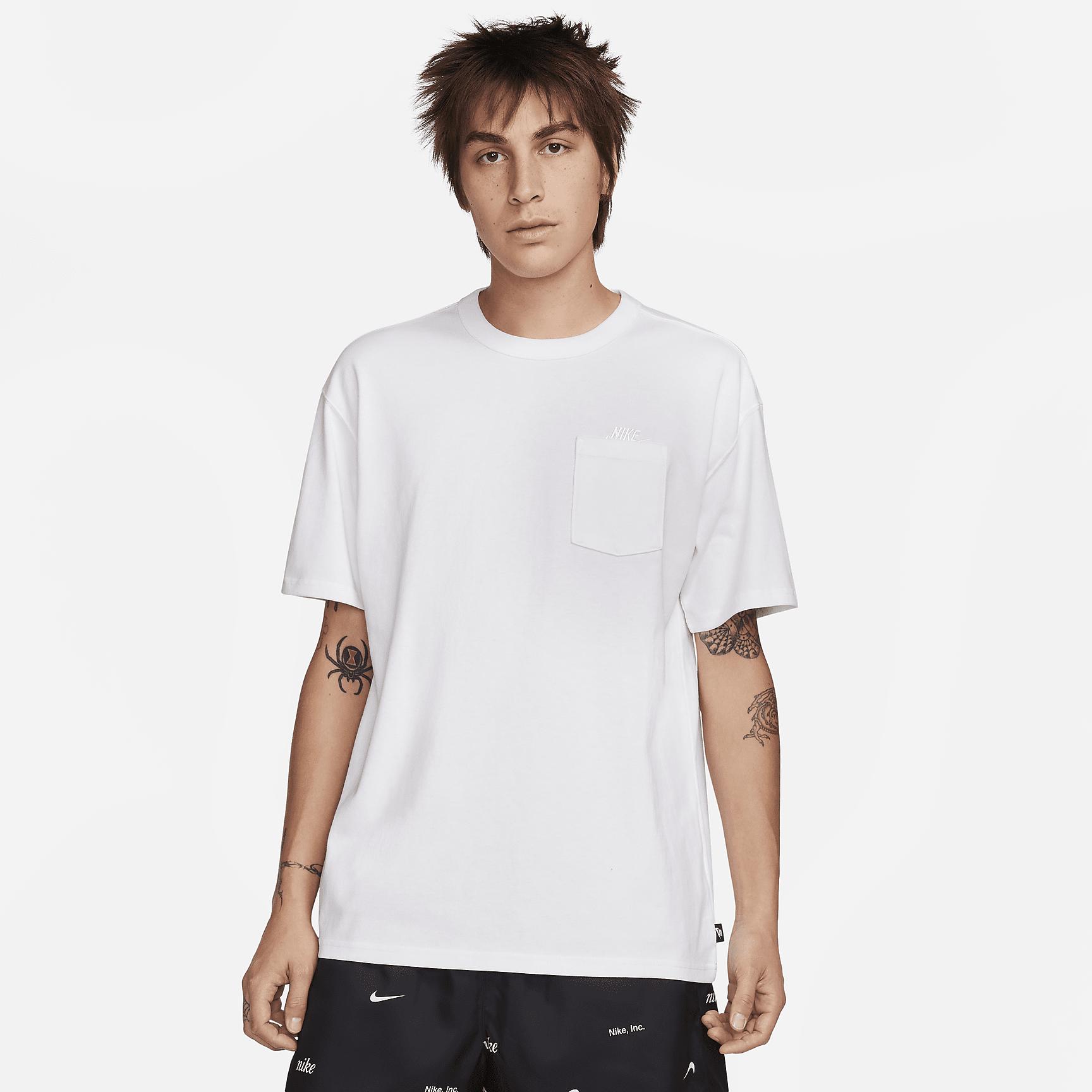 Mens Nike Sportswear Premium Essentials Pocket T-Shirt | DQ9295-101 Product Image