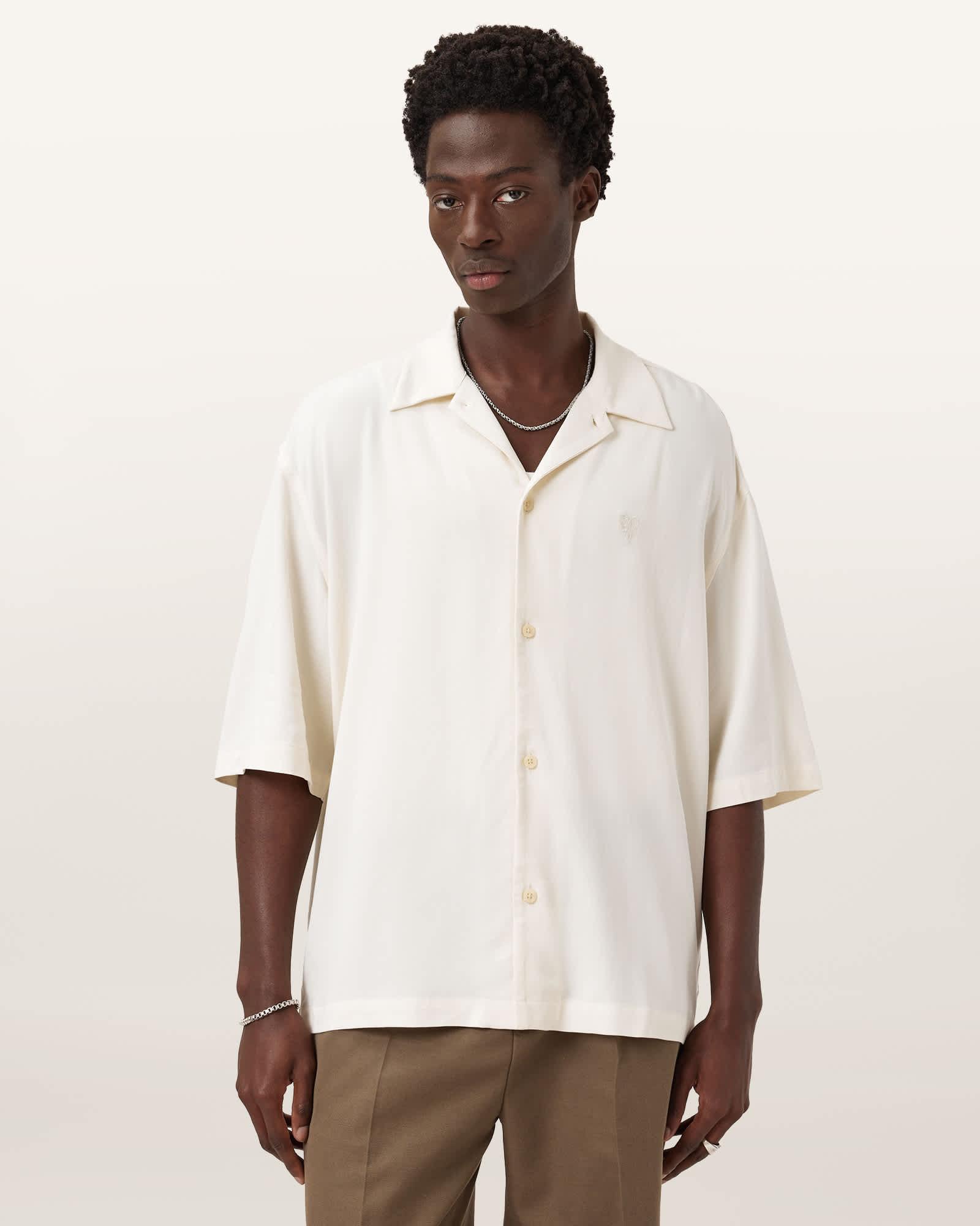 Rialto Oversized Short Sleeve Shirt Product Image