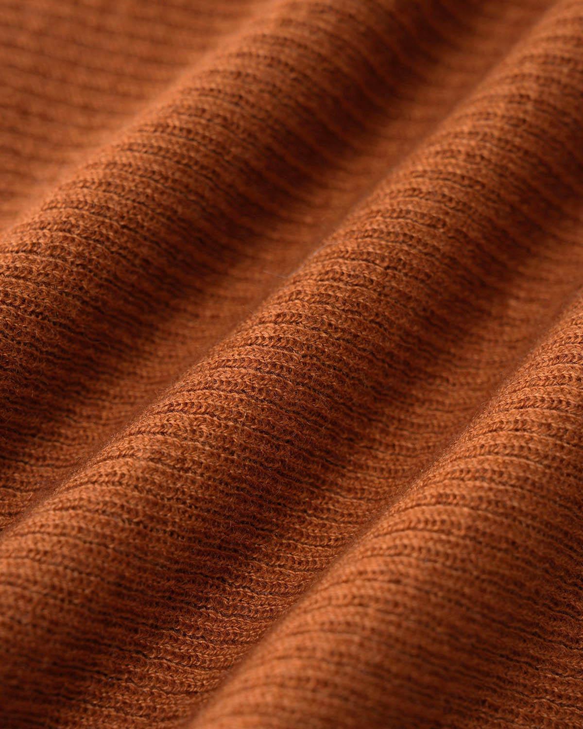 Caramel V Neck Button Cardigan Product Image