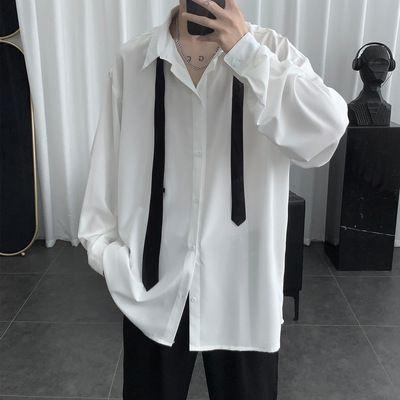 Long-Sleeve Plain Shirt Product Image