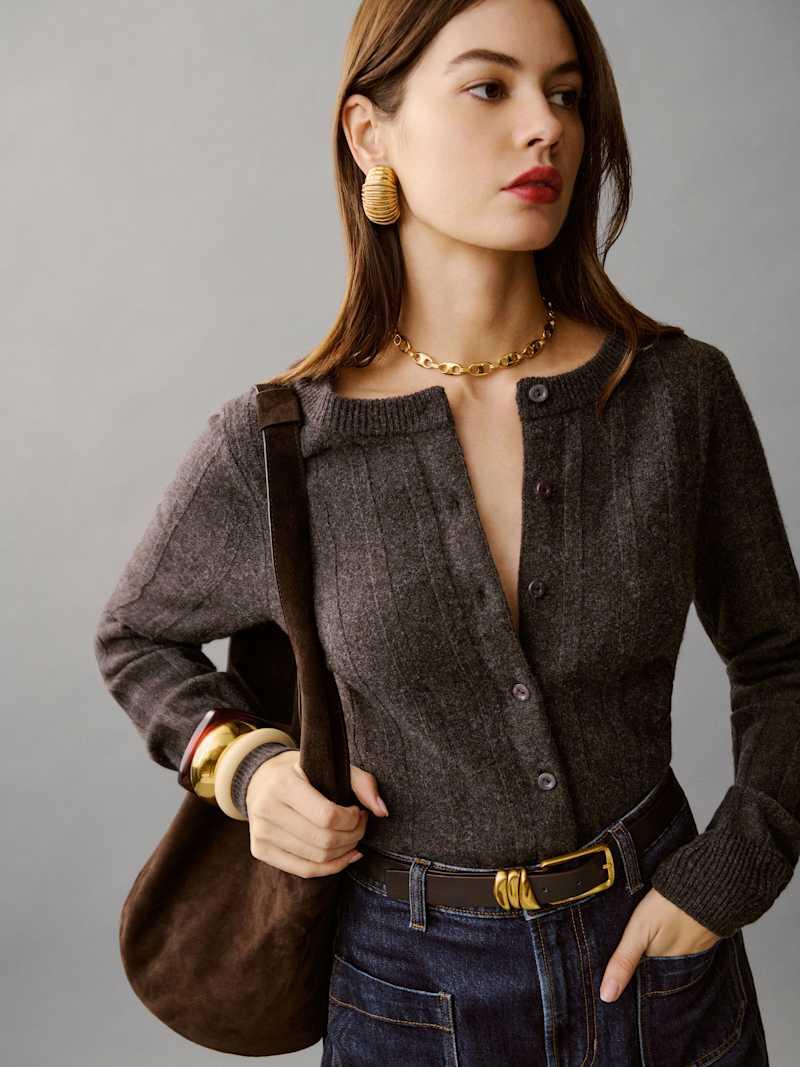 Hannah Regenerative Wool Cardigan Product Image