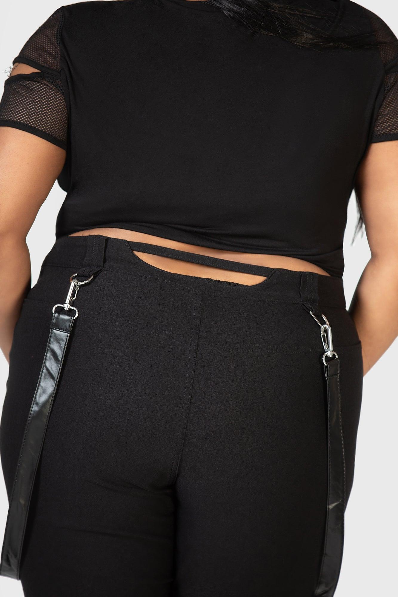 Cutout Bondage Trousers Female Product Image