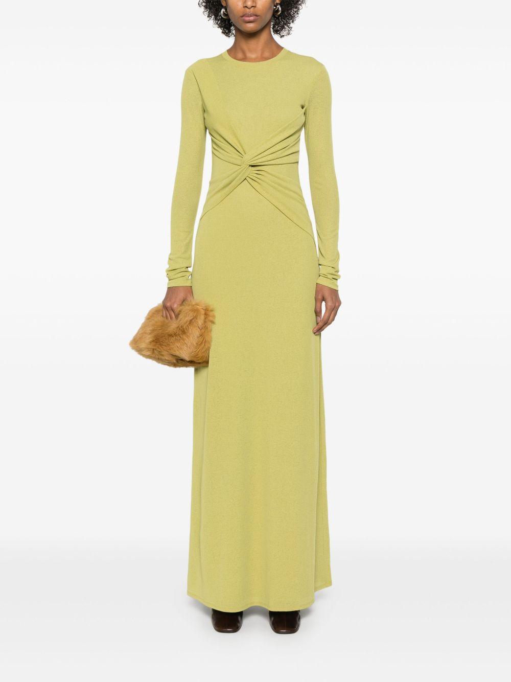 twist-detail maxi dress Product Image