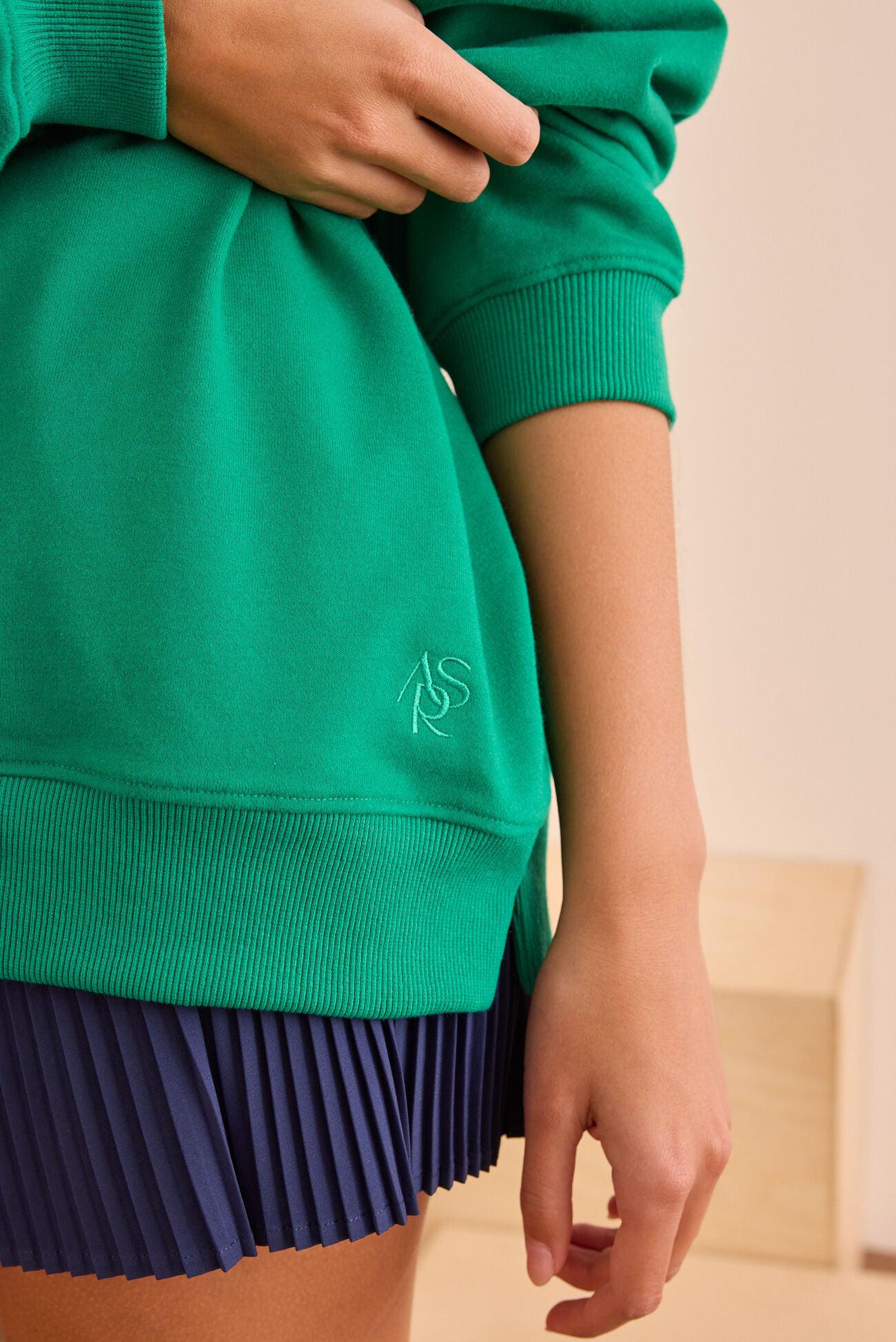 Precision Mock Neck Sweatshirt Product Image