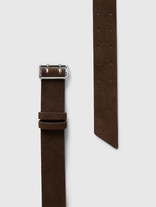 Suede Wide Belt Product Image