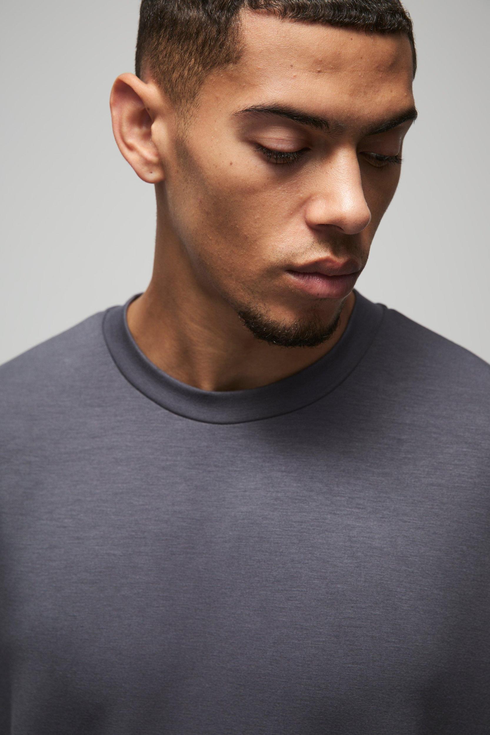 Oversized Peached T-Shirt | boohooMAN USA Product Image