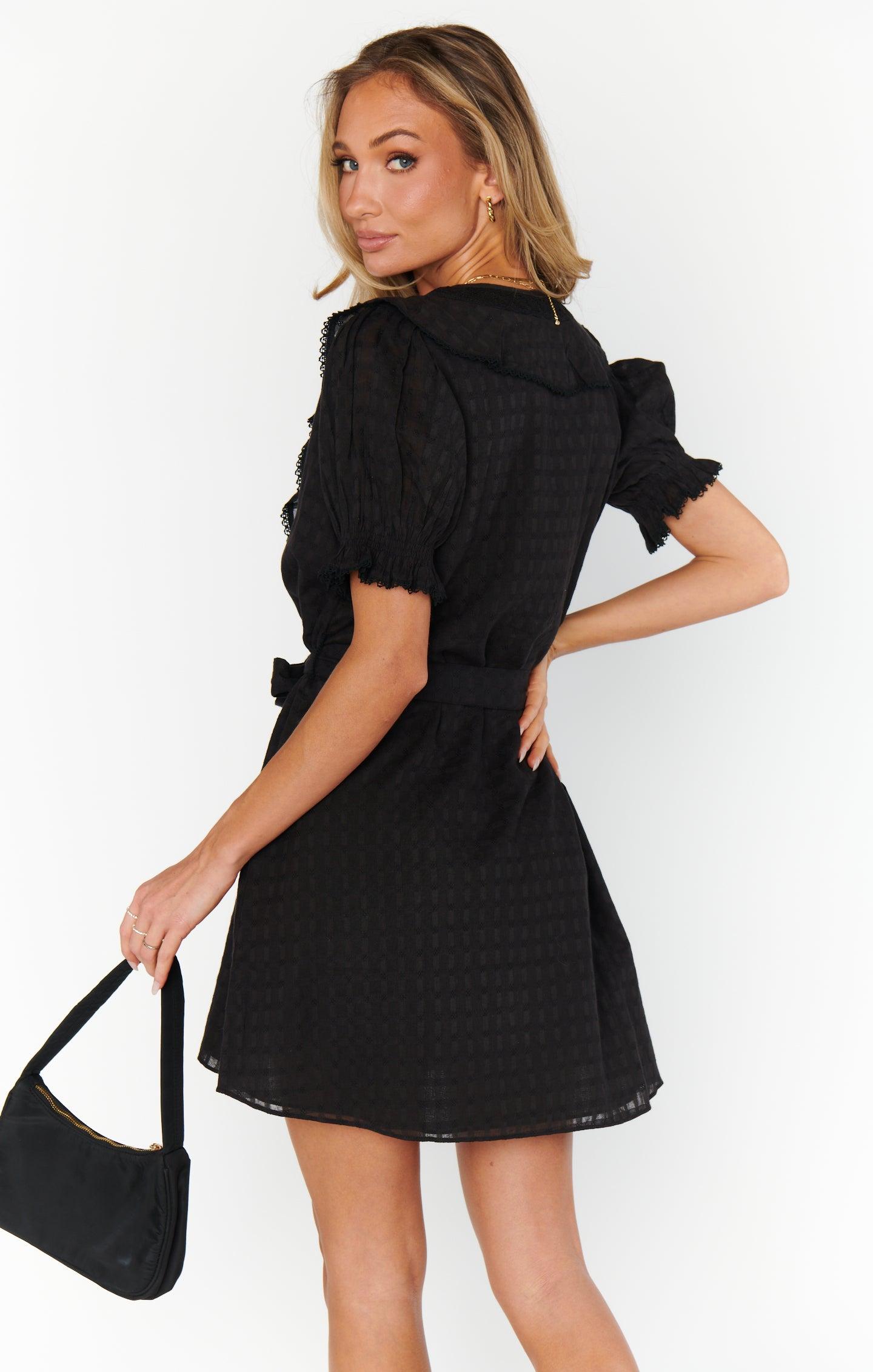 Marissa Dress ~ Black Voile Product Image