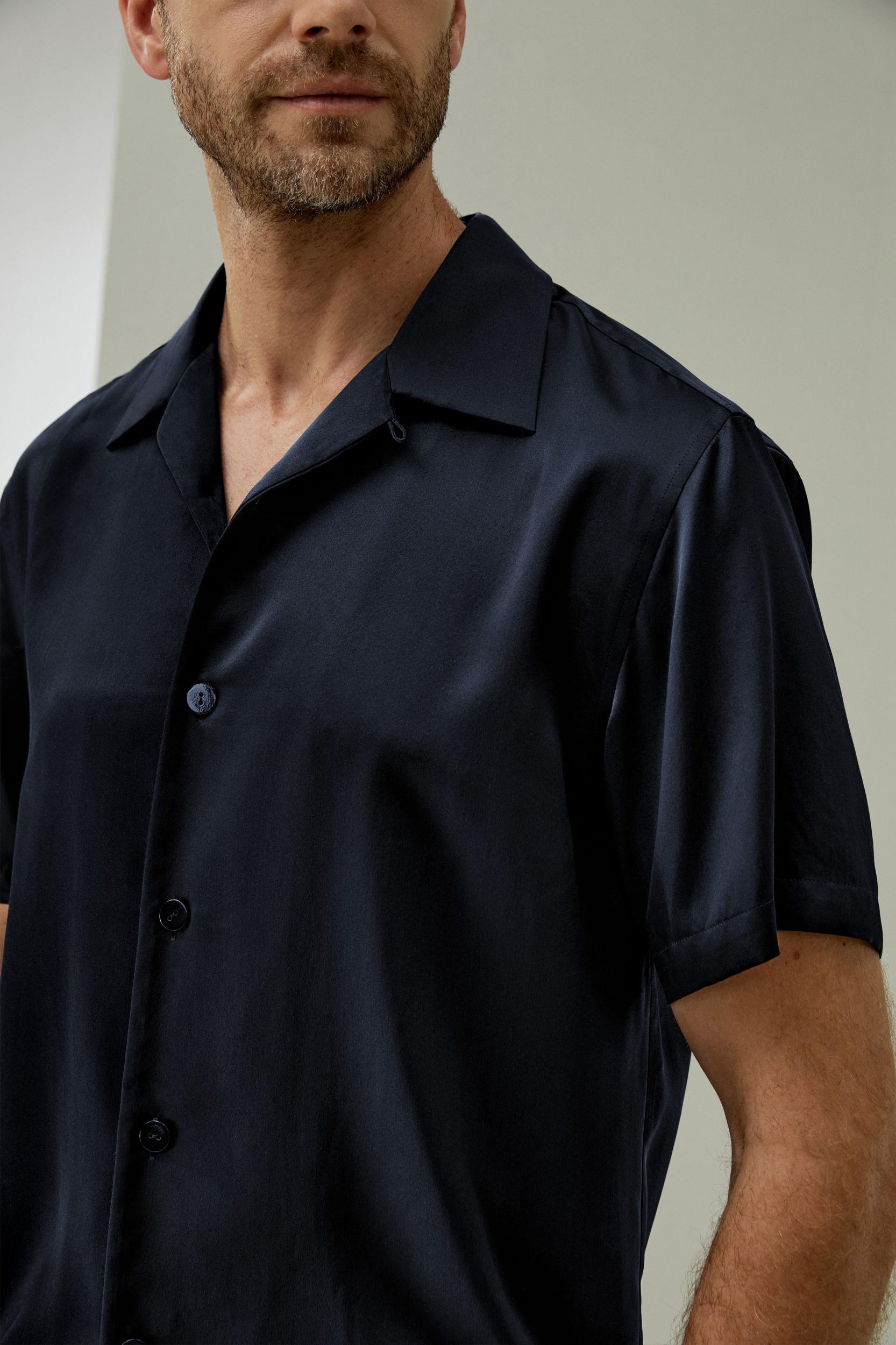 Men's Silk Camp Shirt Product Image