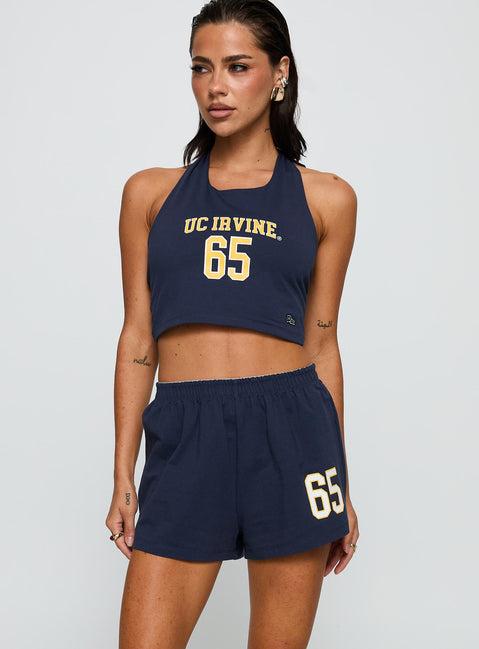 UC Irvine Soffee Shorts Blue Product Image
