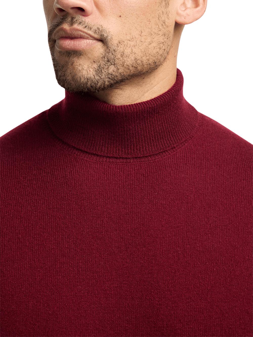 Cashmere Turtleneck Sweater - Brown Product Image