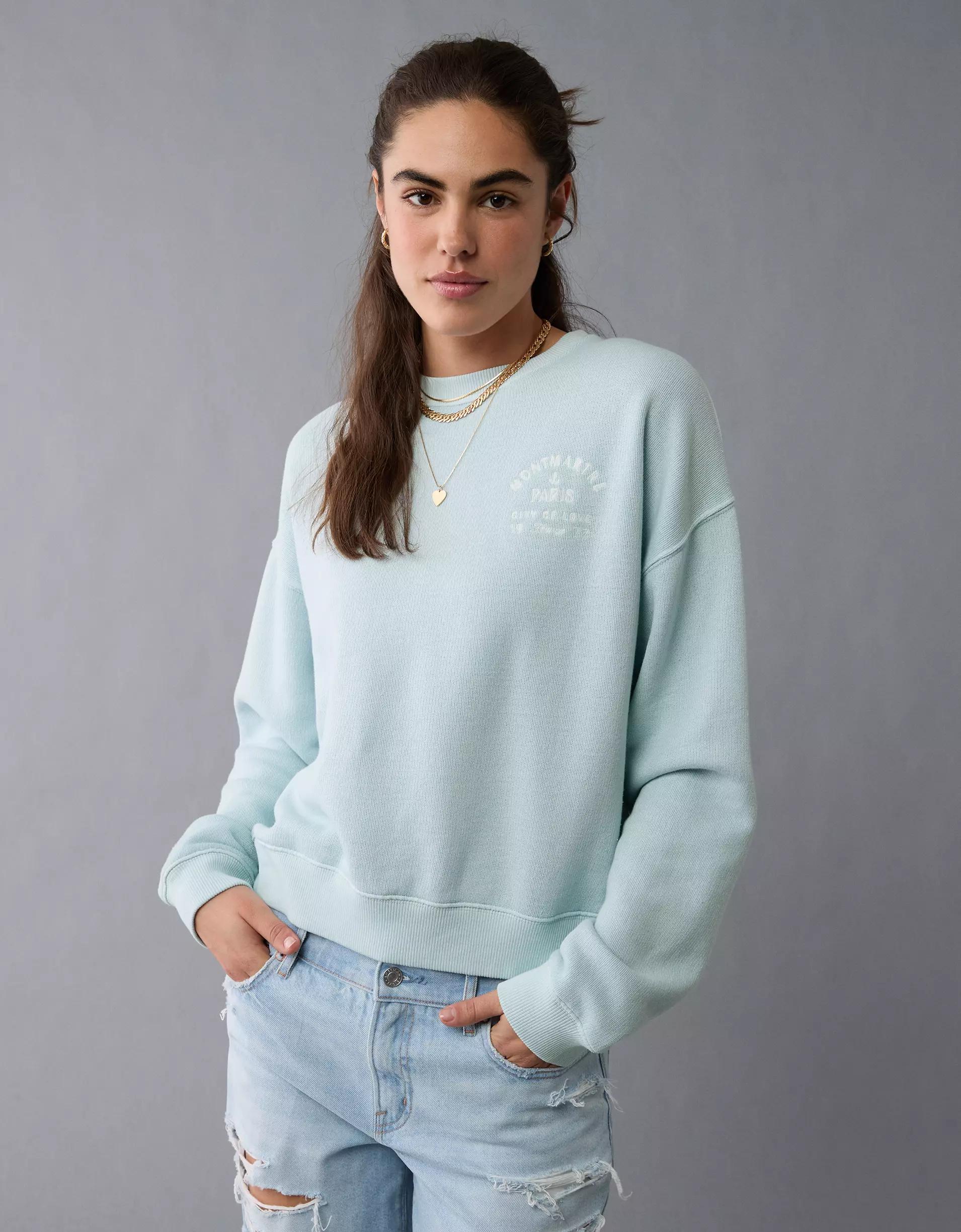 AE Destination Graphic Sweatshirt Product Image