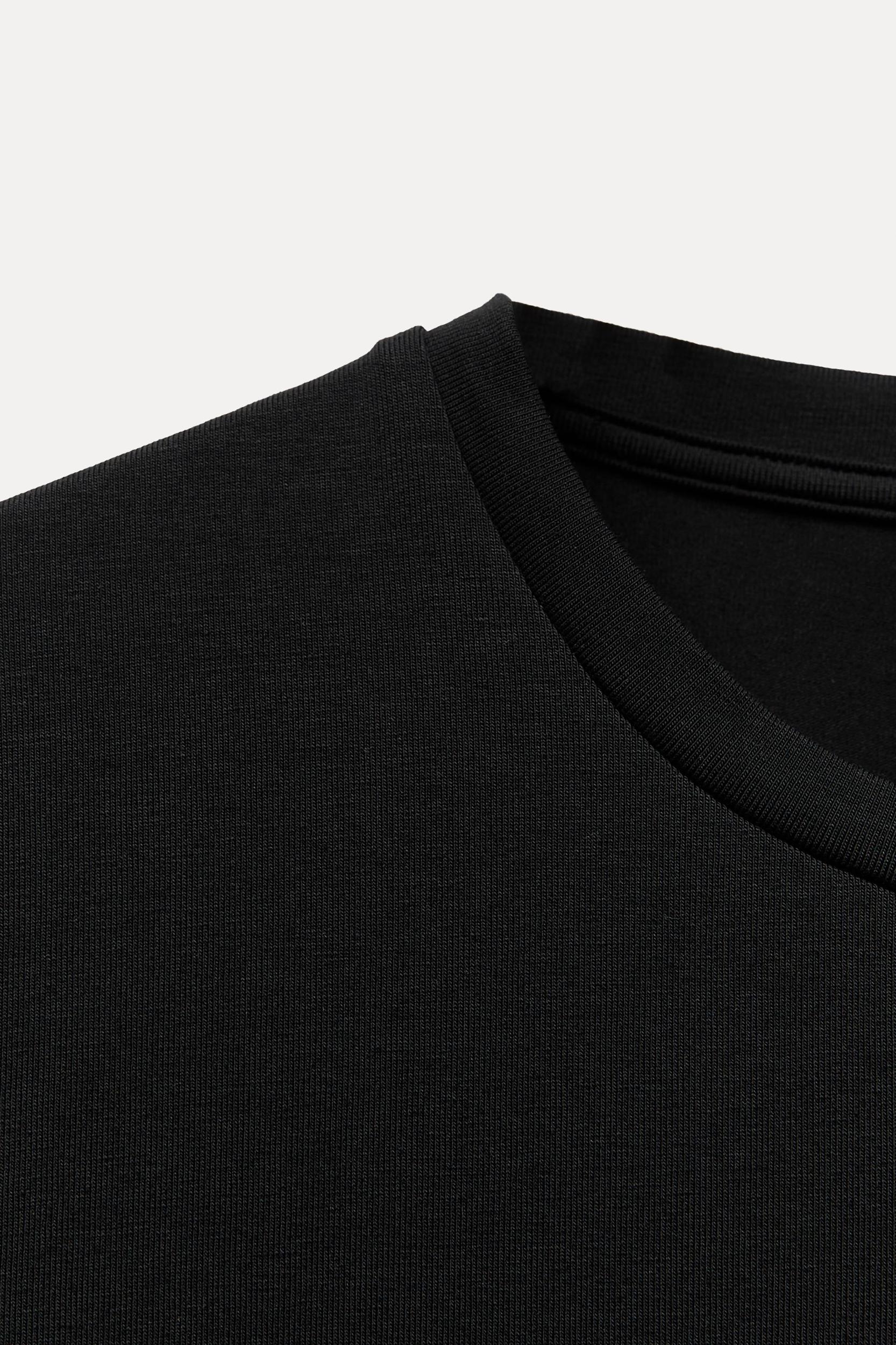 CROPPED STRETCH T-SHIRT Product Image
