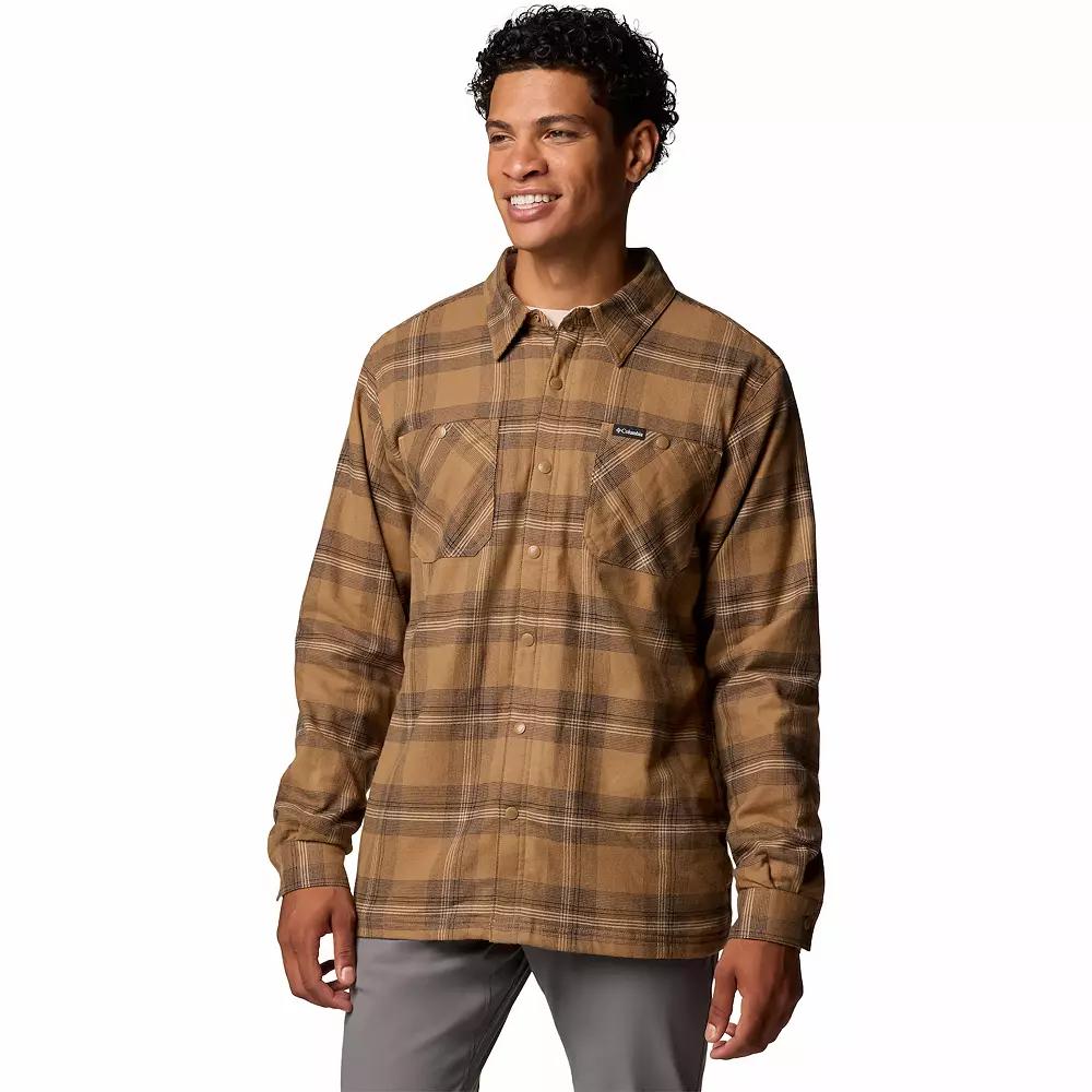 Men's Columbia Cornell Woods Fleece Lined Shirt Jacket,  Product Image
