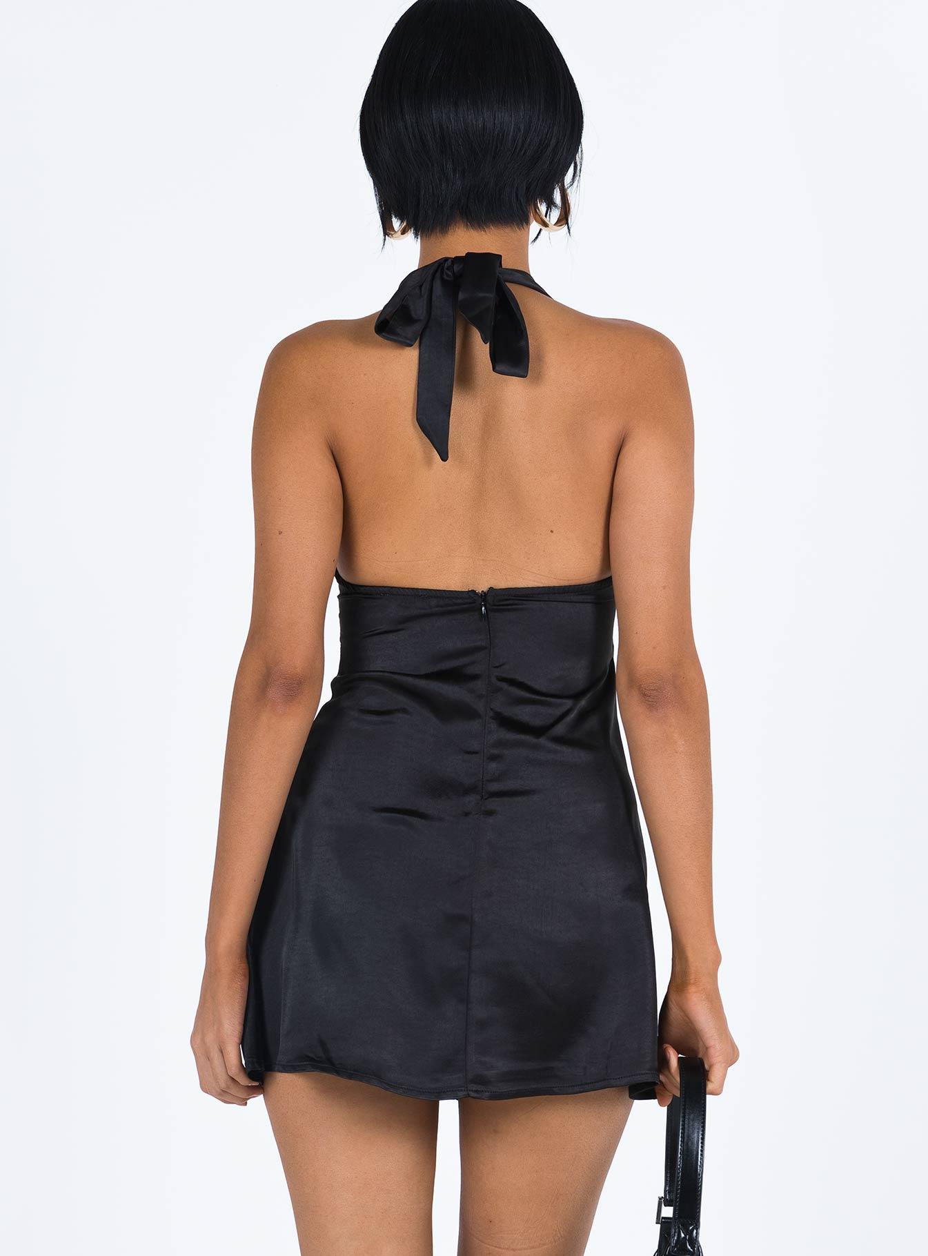 Lanier Mini Dress Black Product Image