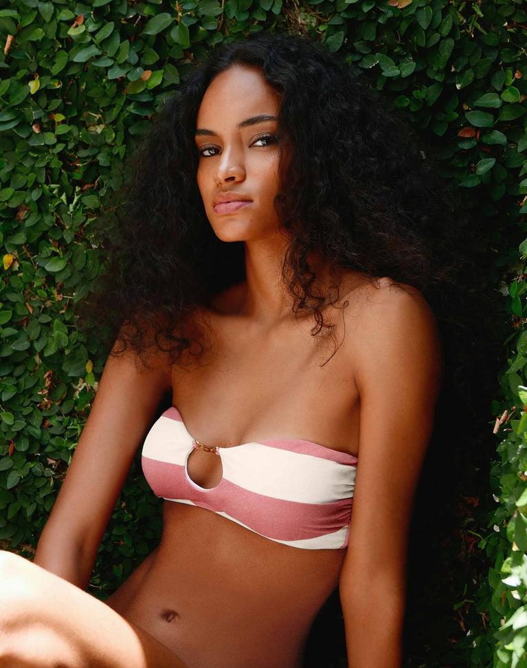 Candice Bandeau Top - Rosebud Product Image