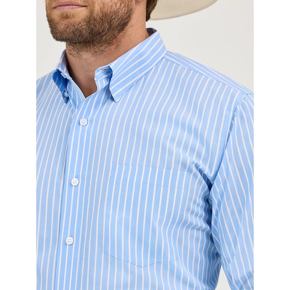 Men's Cody Johnson One Pocket Button Down Shirt in Ceramic Print Product Image