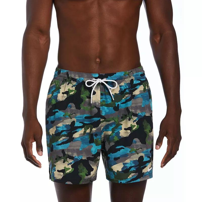 Men's Nike 5" Classic Camo Swim Trunks,  Product Image