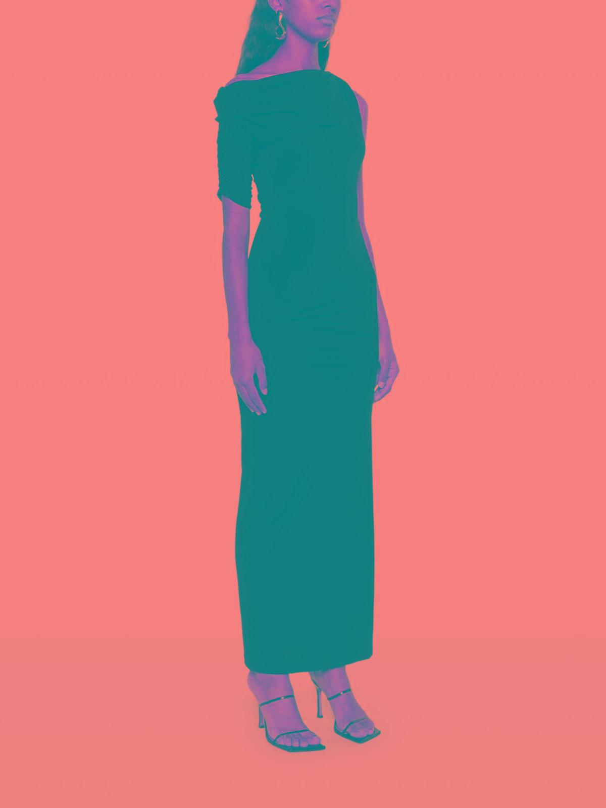 The Draped midi dress Product Image