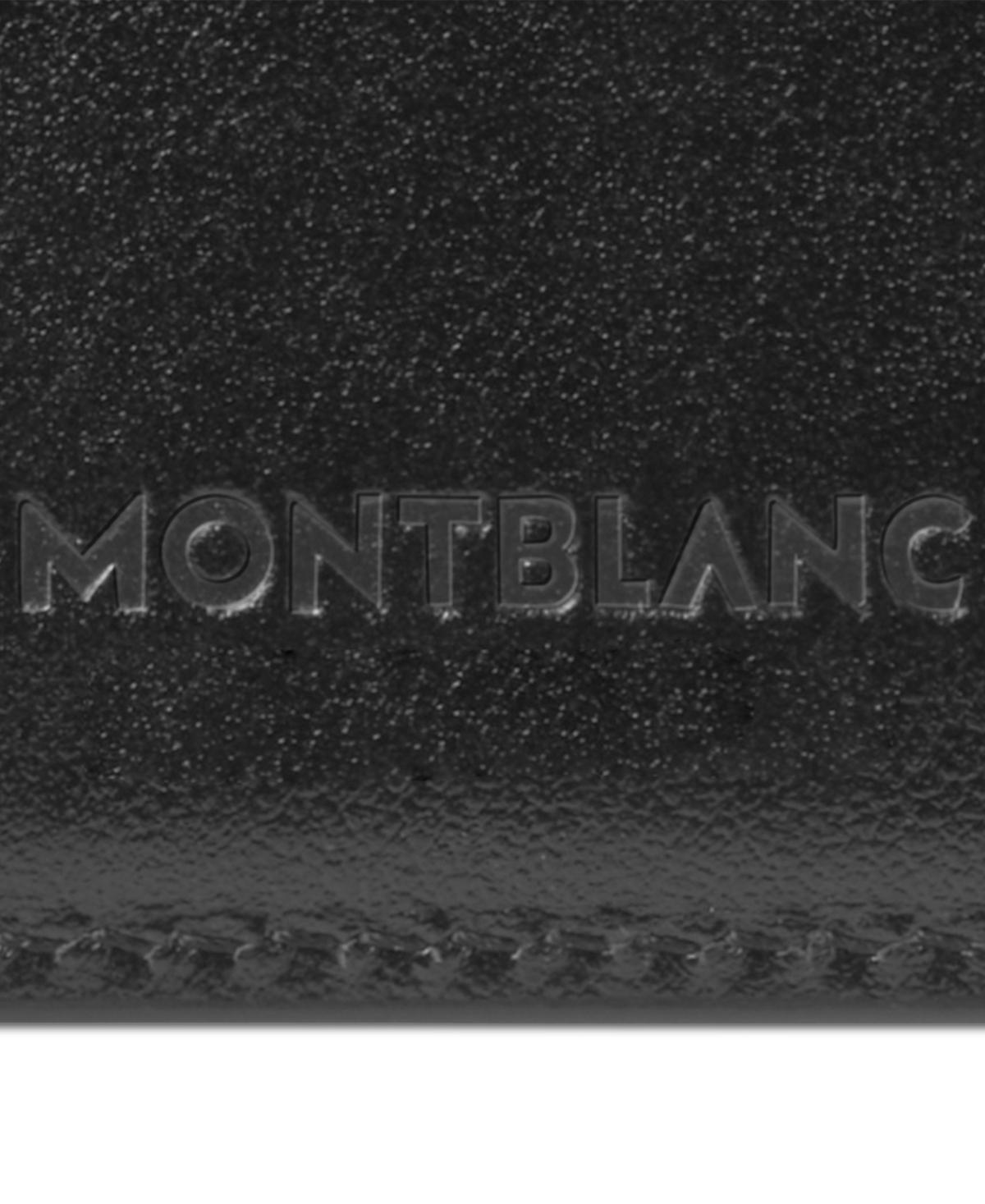 MONTBLANC Meisterstuck 6cc Leather Wallet In Black Product Image