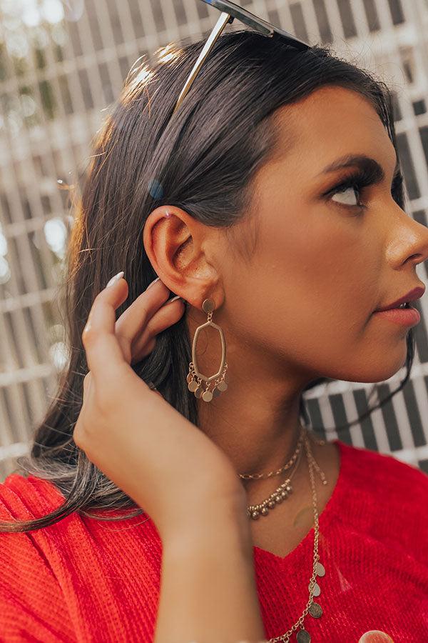 Vino In Hand Earrings Product Image