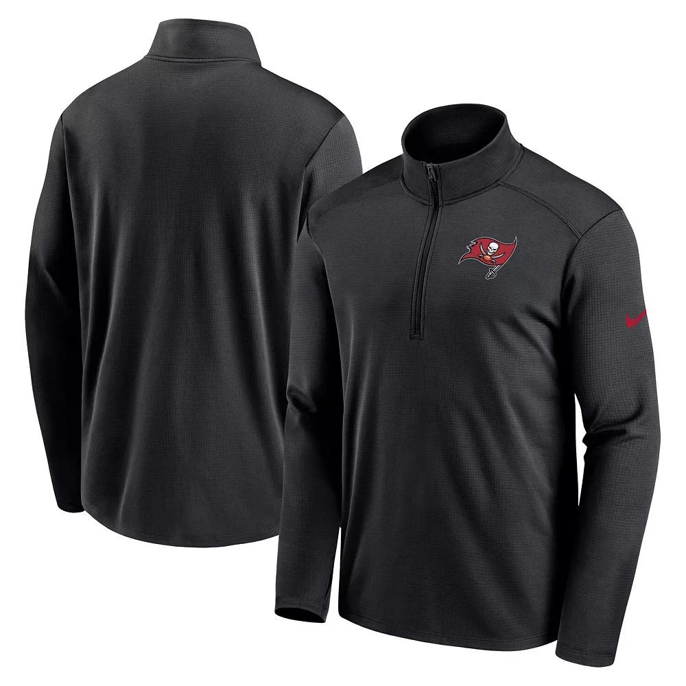 Men's Nike  Black Cleveland Browns Pacer Half-Zip Top, Size: Small Product Image
