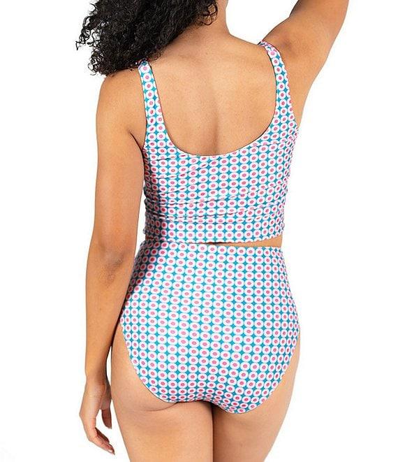 Janela Bay Sunburst Seamless High Waist Swim Bottom Product Image
