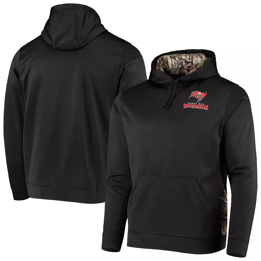 Men's Dunbrooke Black/Realtree Camo Miami Dolphins Logo Ranger Pullover Hoodie,  Product Image