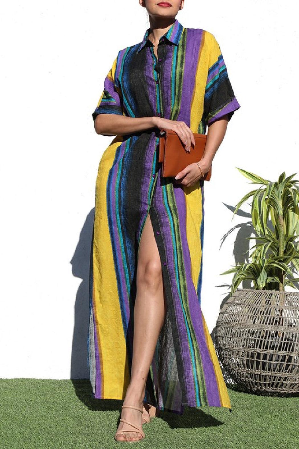 Maya Shirt Dress Product Image