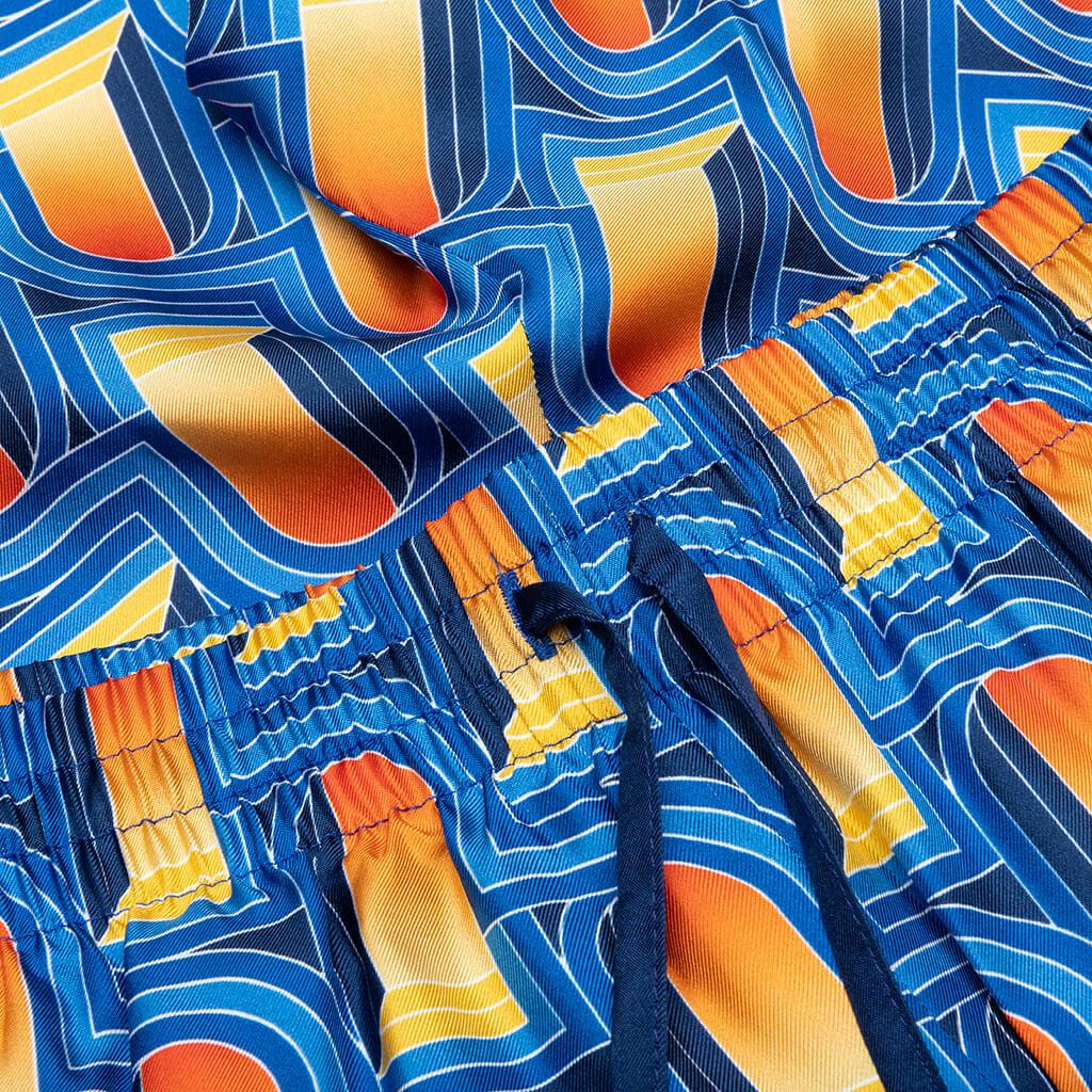 L'Arche De Nuit Silk Shorts - Multi Male Product Image