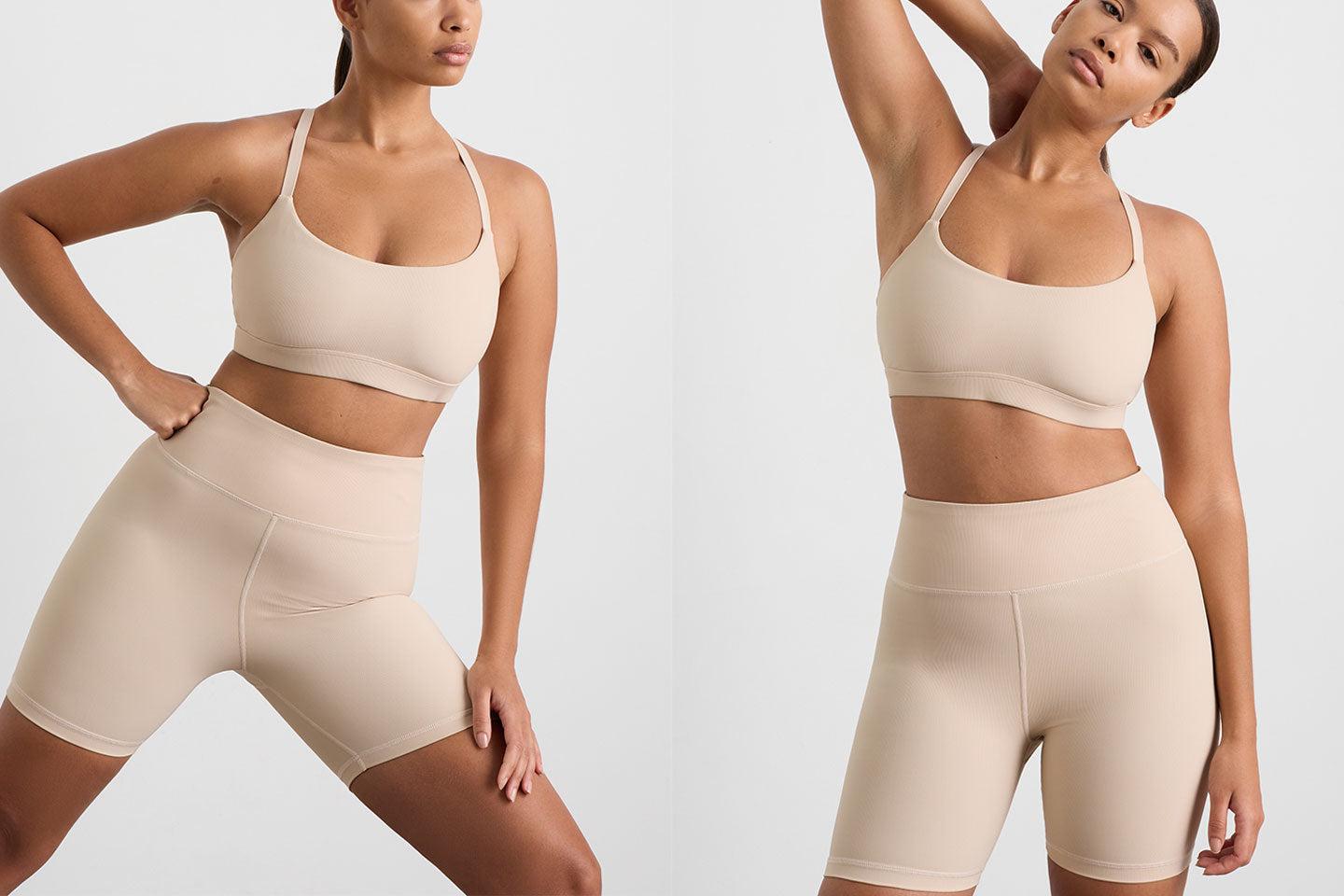 Ribbed Bike Short 601 Product Image