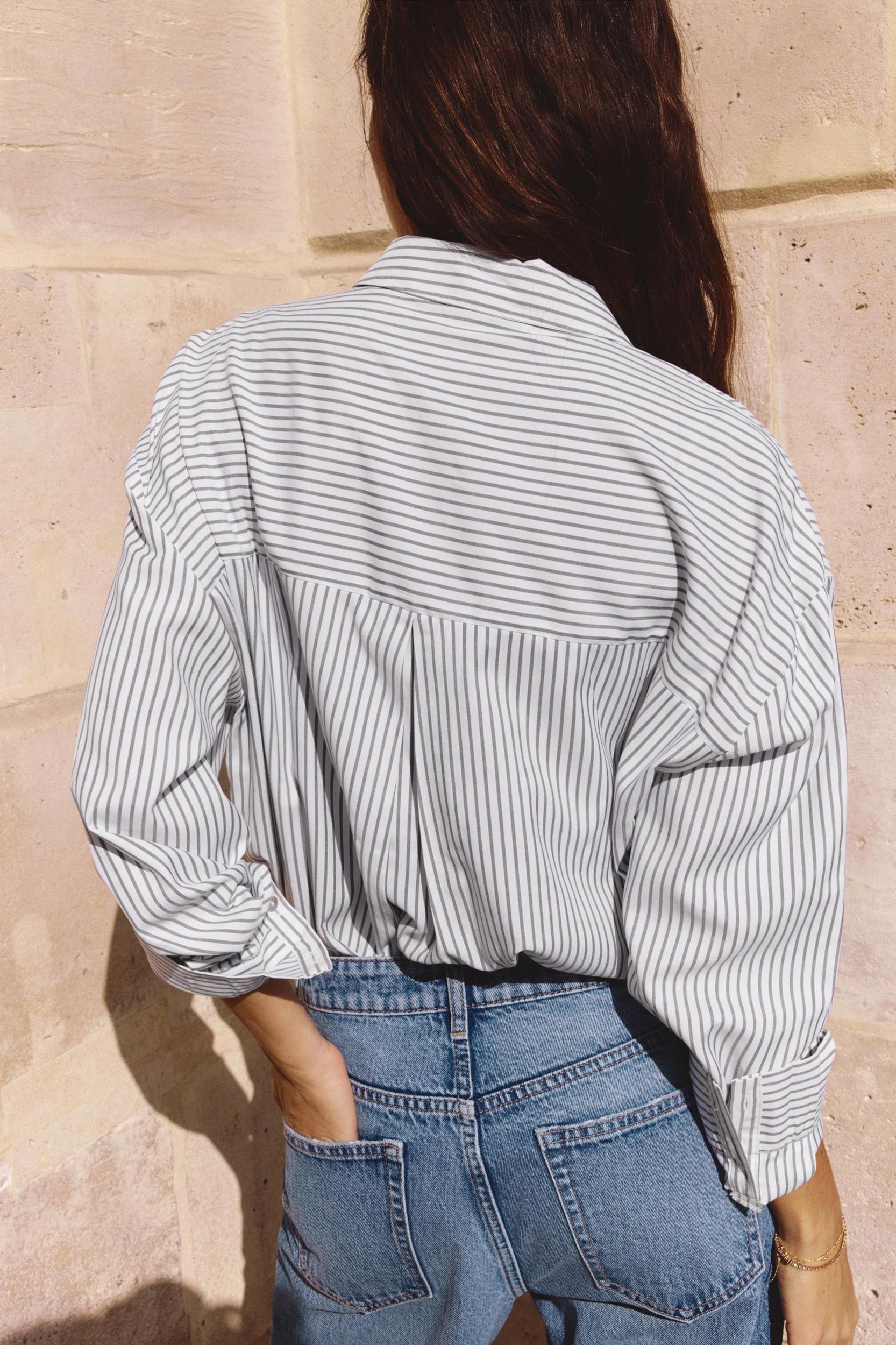 OVERSIZED STRIPED SHIRT Product Image