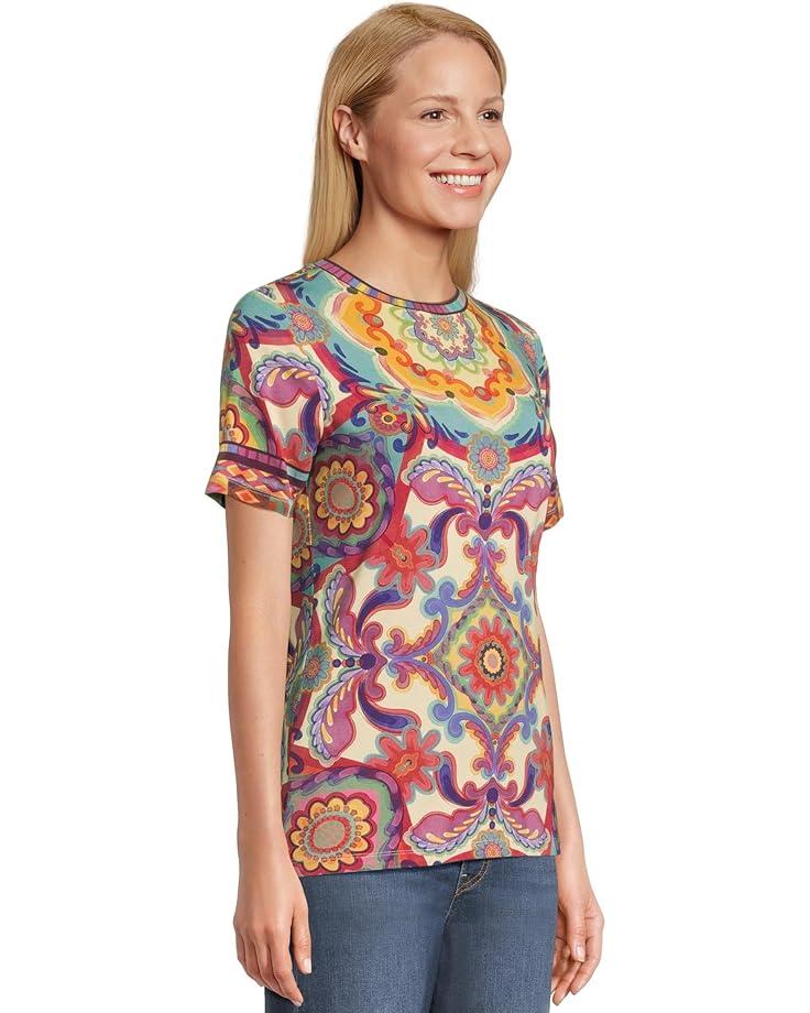 The Janie Favorite 3/4 Sleeve Crew Neck Tee Product Image