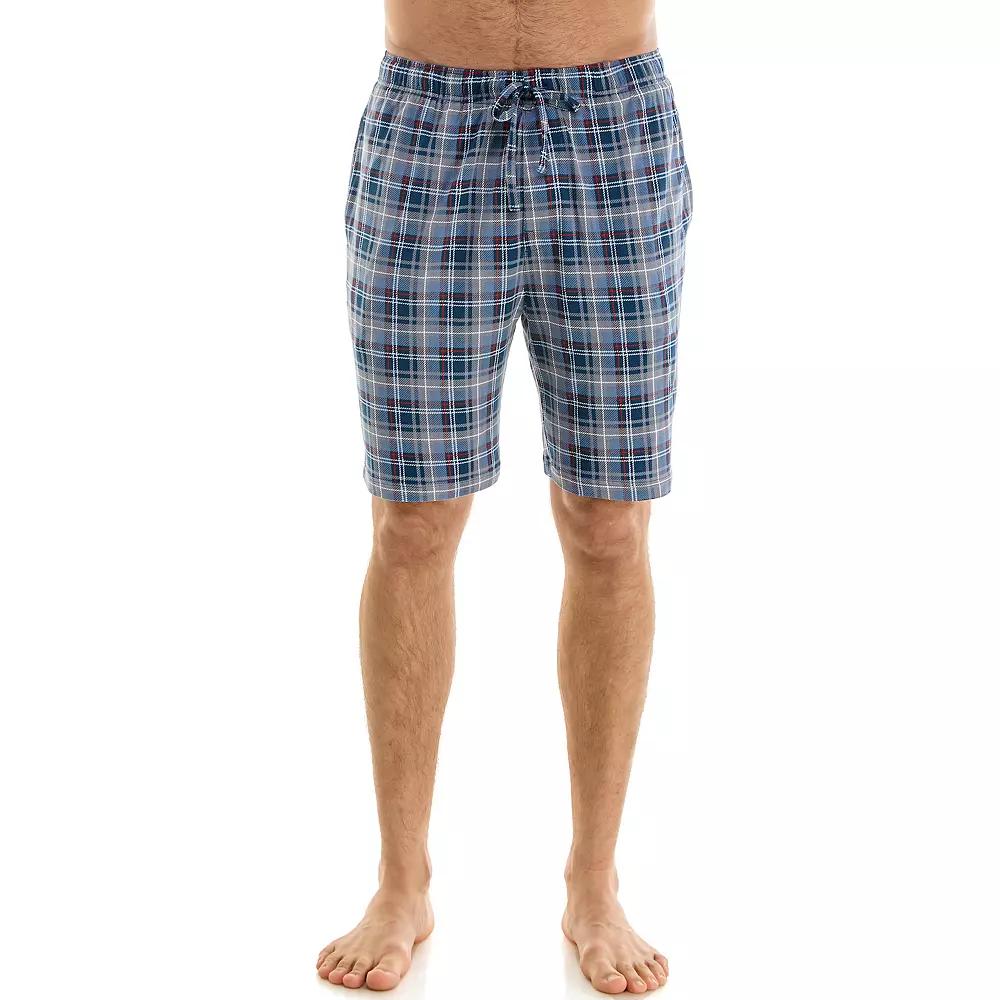 Men's Sonoma Goods For Life® Supersoft Pajama Shorts, Size: Large, Americana Plaid Product Image