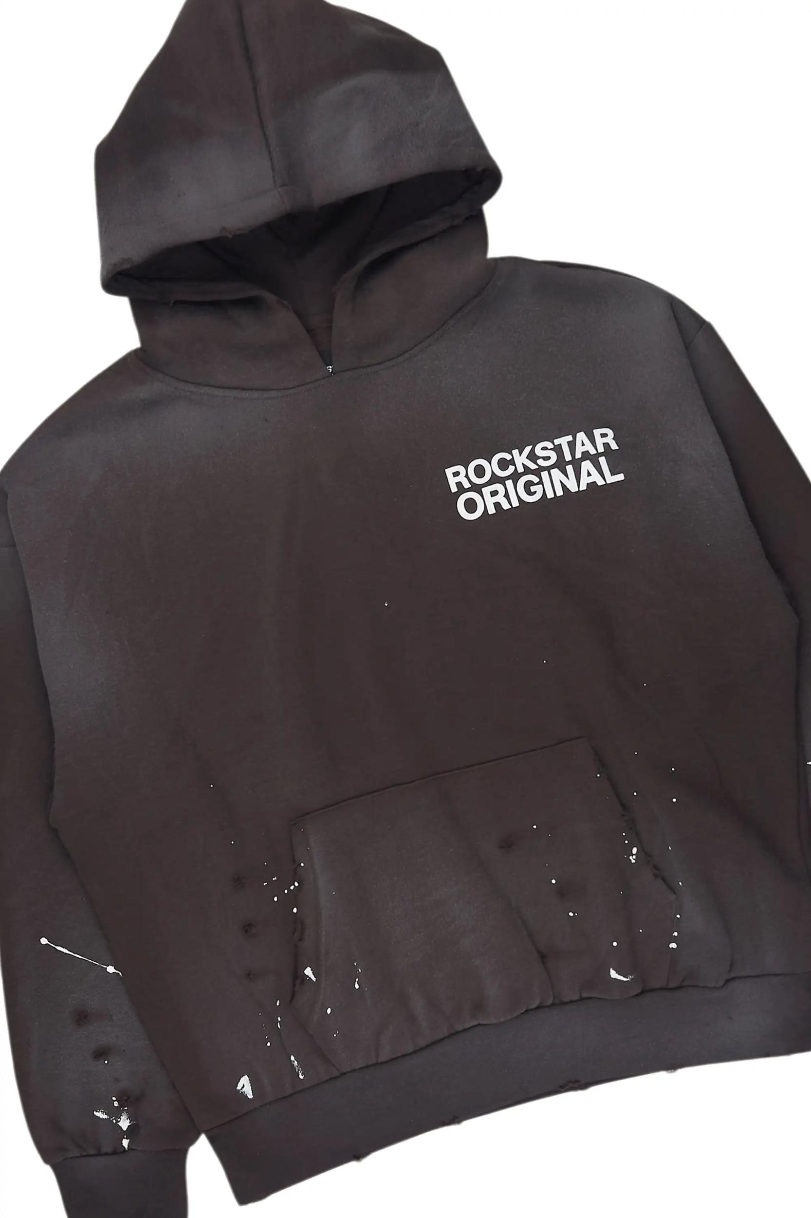 Reign Iron Hoodie/Stacked Flare Track Set Male Product Image