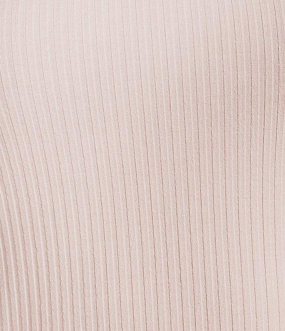 GB Short Sleeve Ribbed Knit Coordinating T-Shirt Product Image