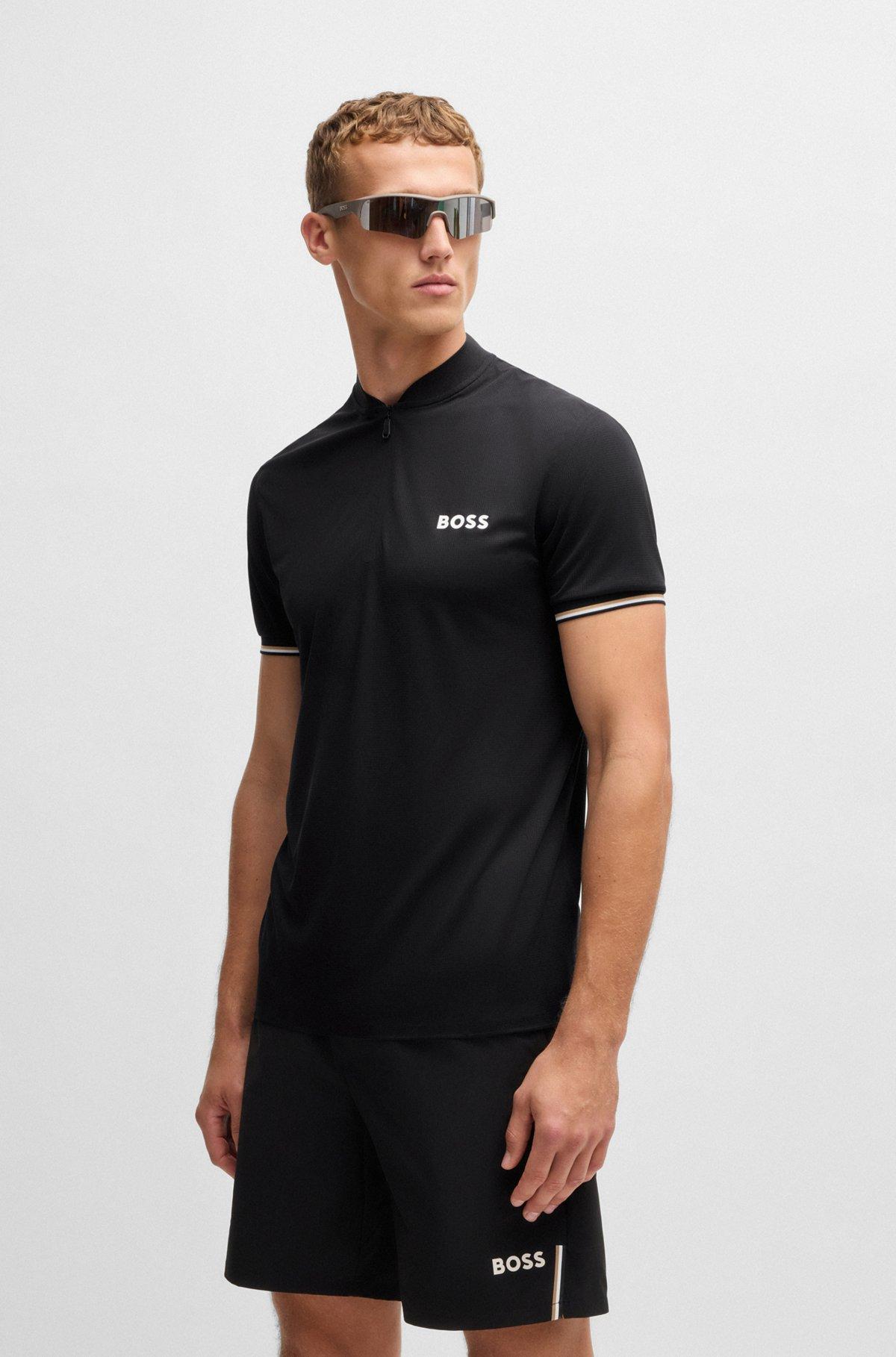 Active slim-fit polo shirt Product Image