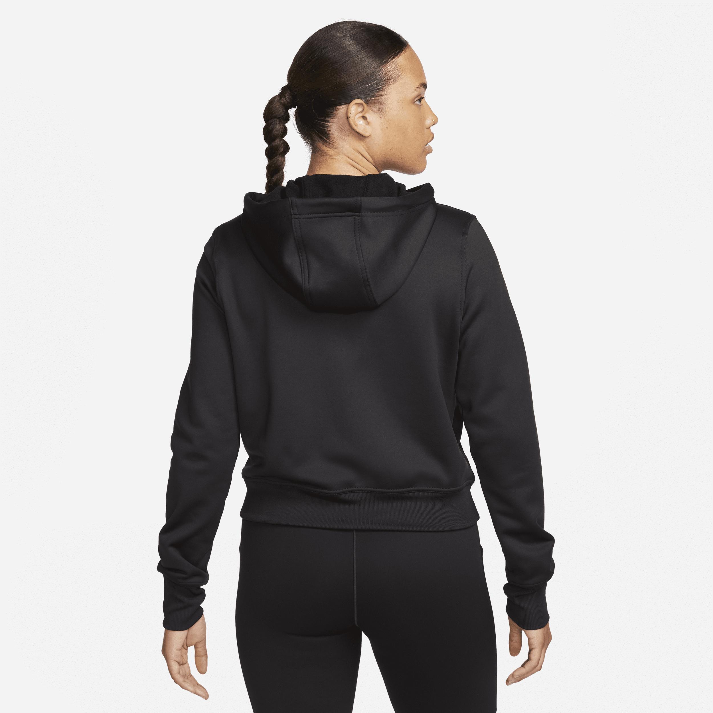 Nike Womens Therma-FIT One Full-Zip Hoodie | FB5216-010 Product Image