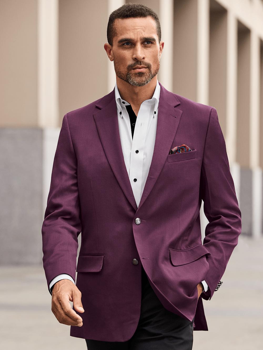 Travel Blazer - Plum Product Image