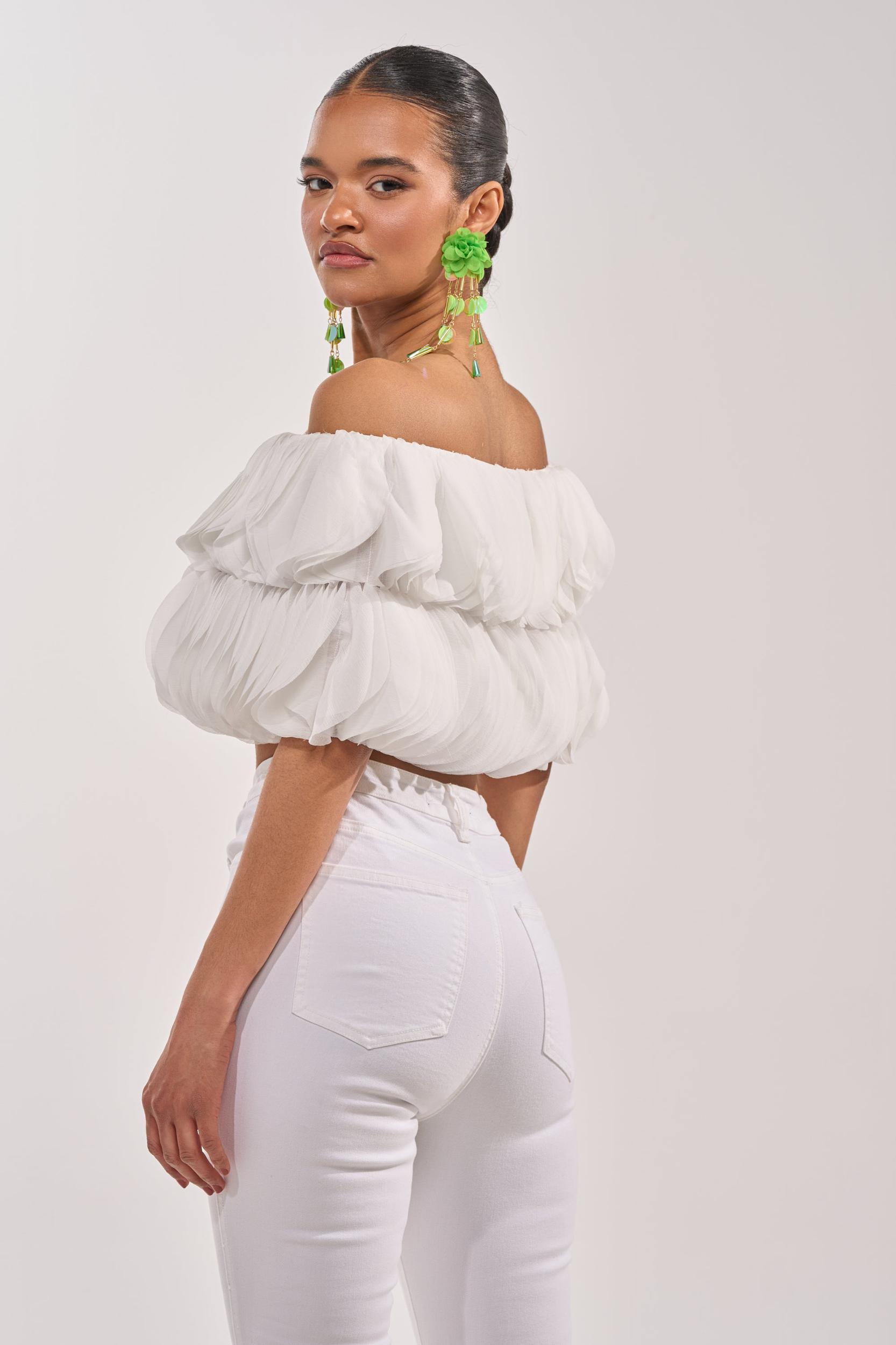 DAYDREAMER CHIFFON BLOUSE Product Image