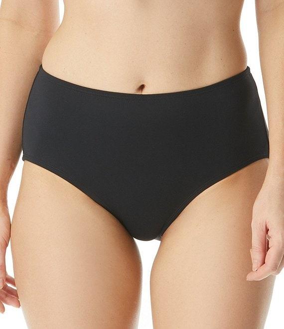 Beach House Chloe High Waisted Solid Bikini Swim Bottom Product Image