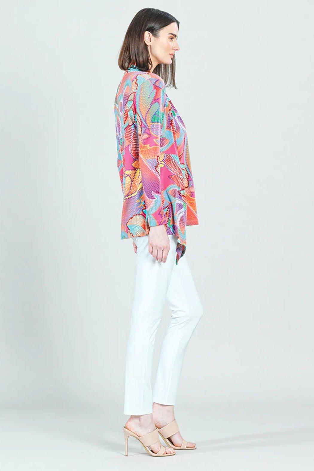 Mosaic Print Cardigan-Set Product Image