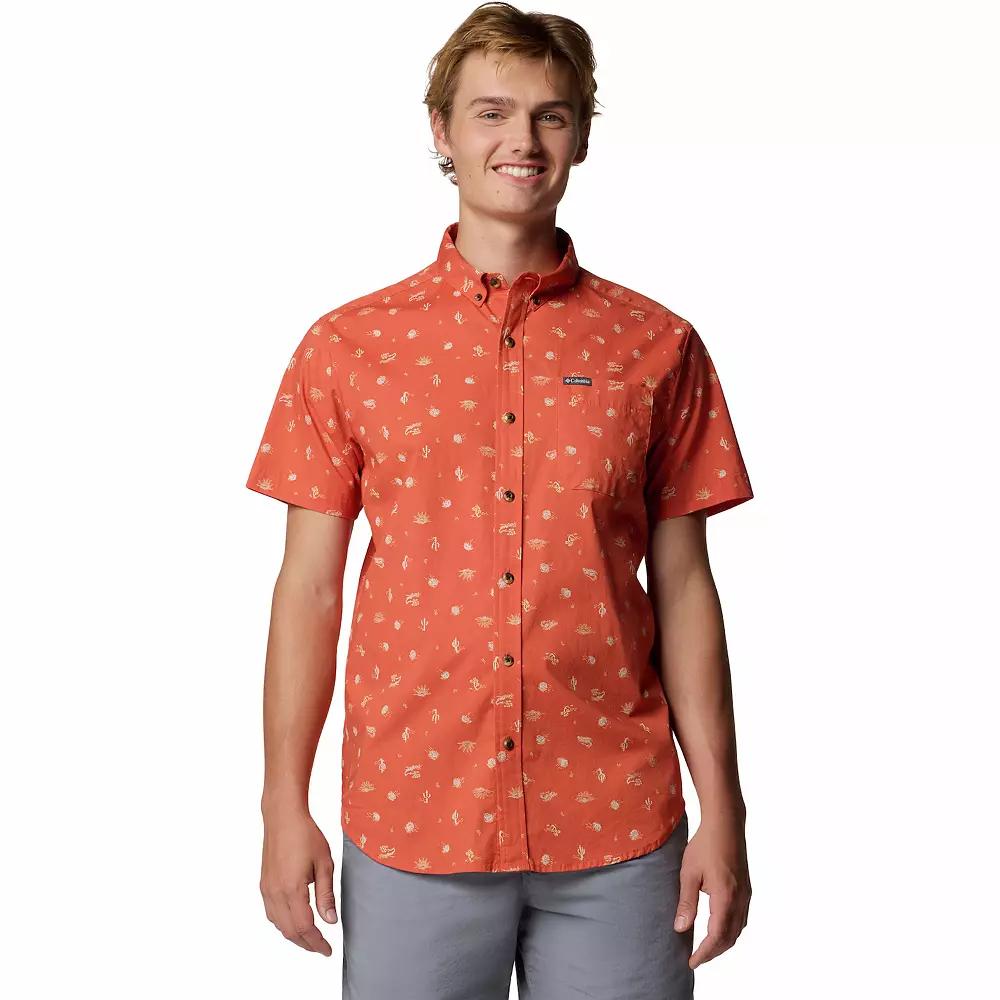 Men's Columbia Rapid Rivers™ Printed Button-Down Shirt,  Product Image