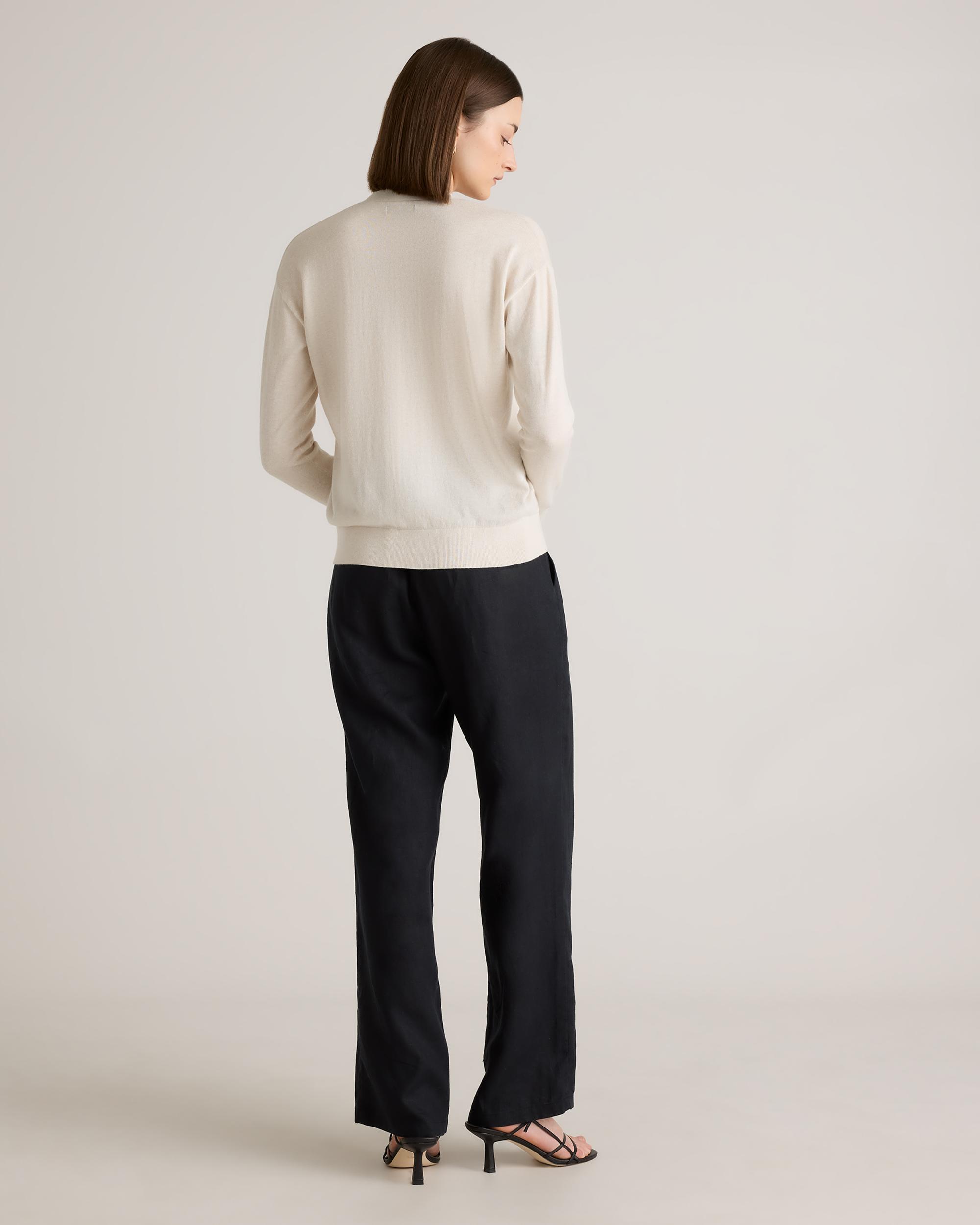 Quince | Women's Lightweight Cotton Cashmere Cardigan Sweater Organic Cotton Product Image