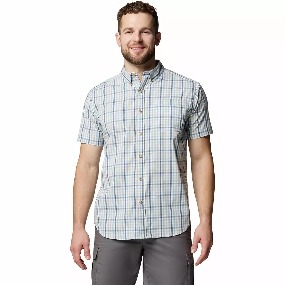 Men's Columbia Rapid Rivers II Plaid Button-Down Shirt,  Product Image