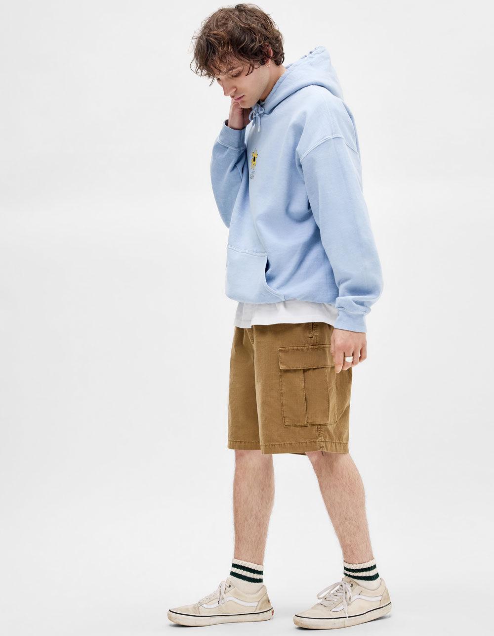 BDG Urban Outfitters Mens Cargo Shorts - BROWN Product Image