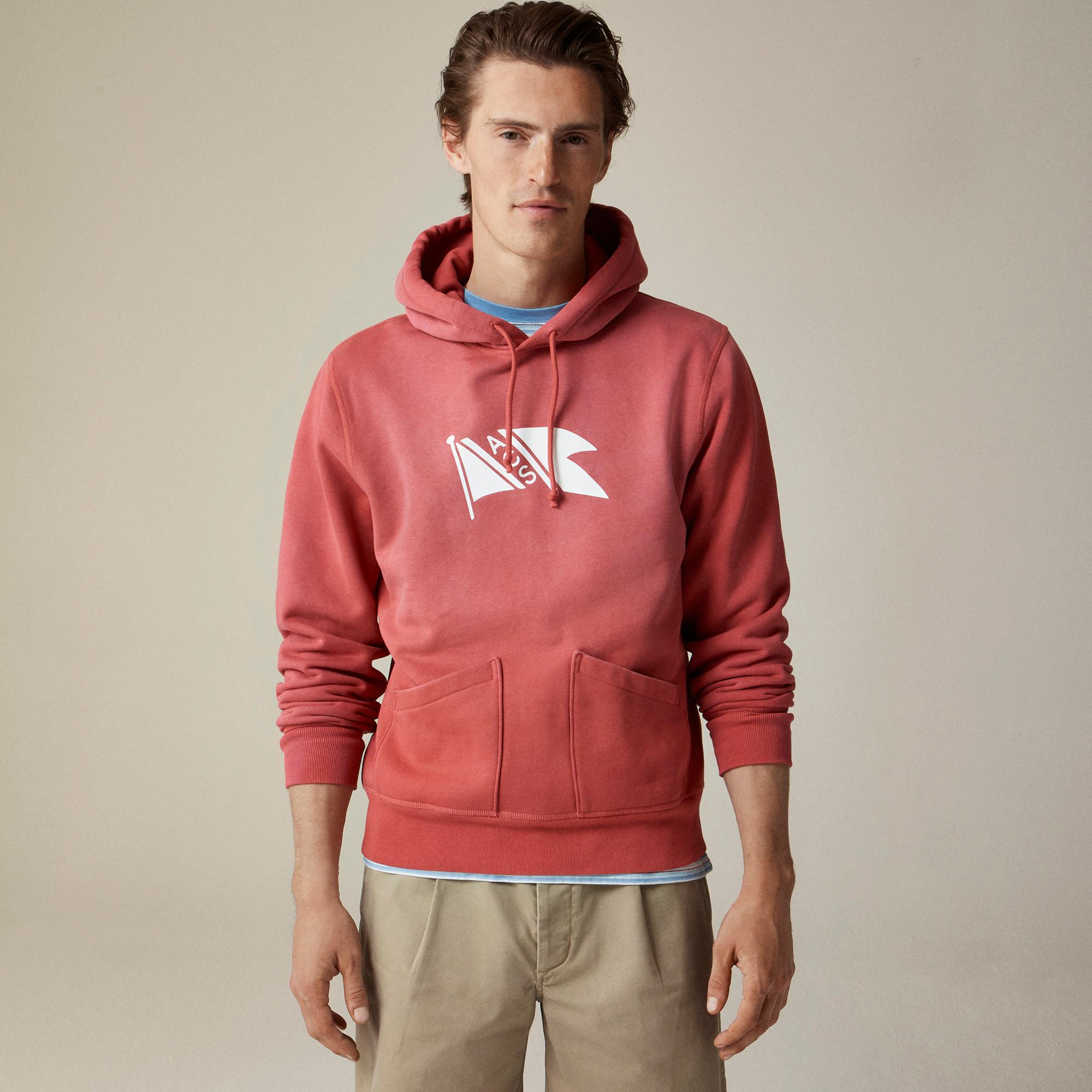 Atlantic Coastal Supplies X J.Crew graphic fleece hoodie Product Image