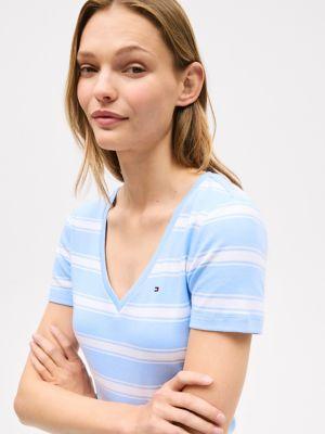 V-Neck Stripe Favorite T-Shirt Product Image
