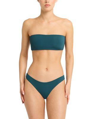 Ida Tie Back Bandeau Bikini Top Product Image
