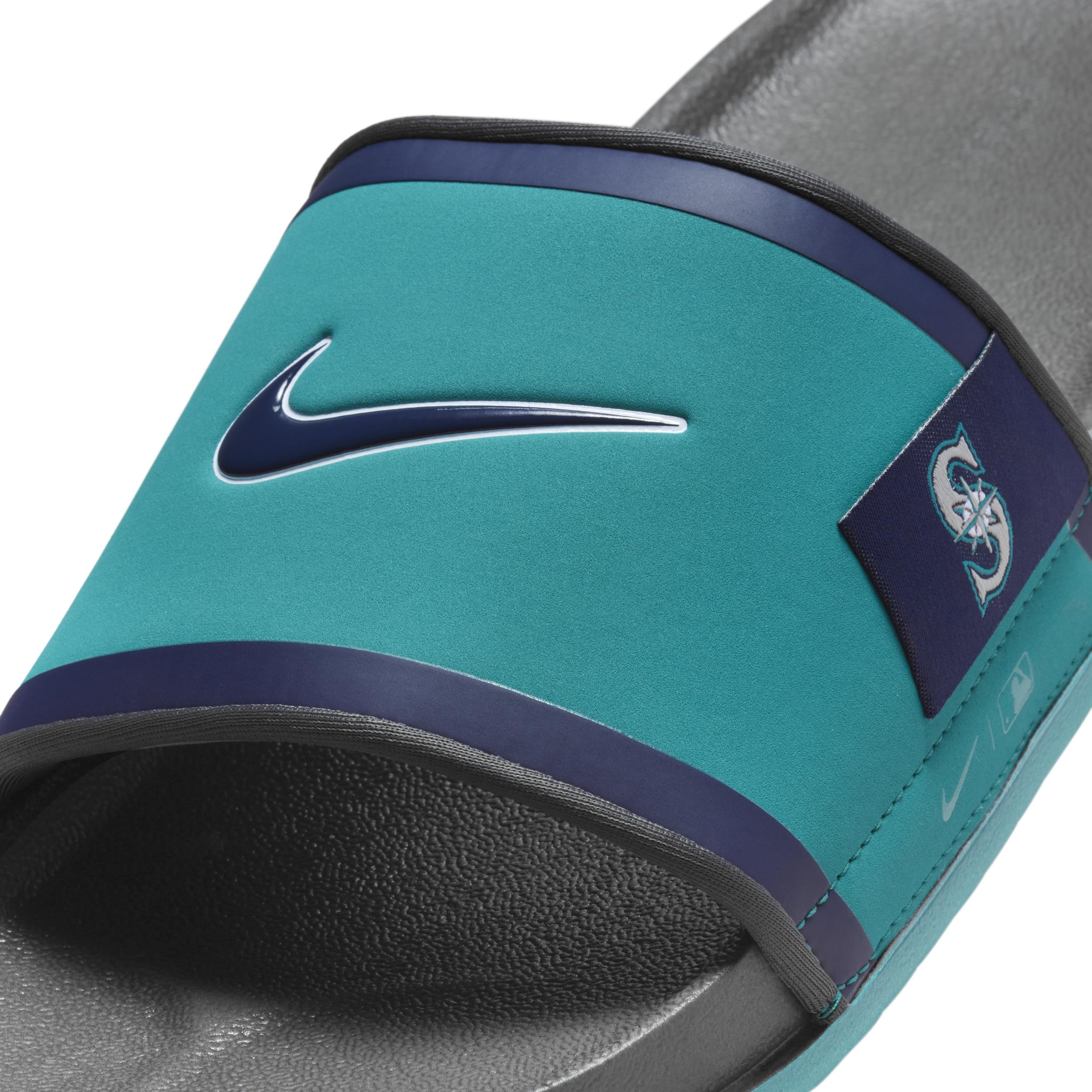 Nike Mens Offcourt (Seattle Mariners) Offcourt Slides | FN4186-400 Product Image