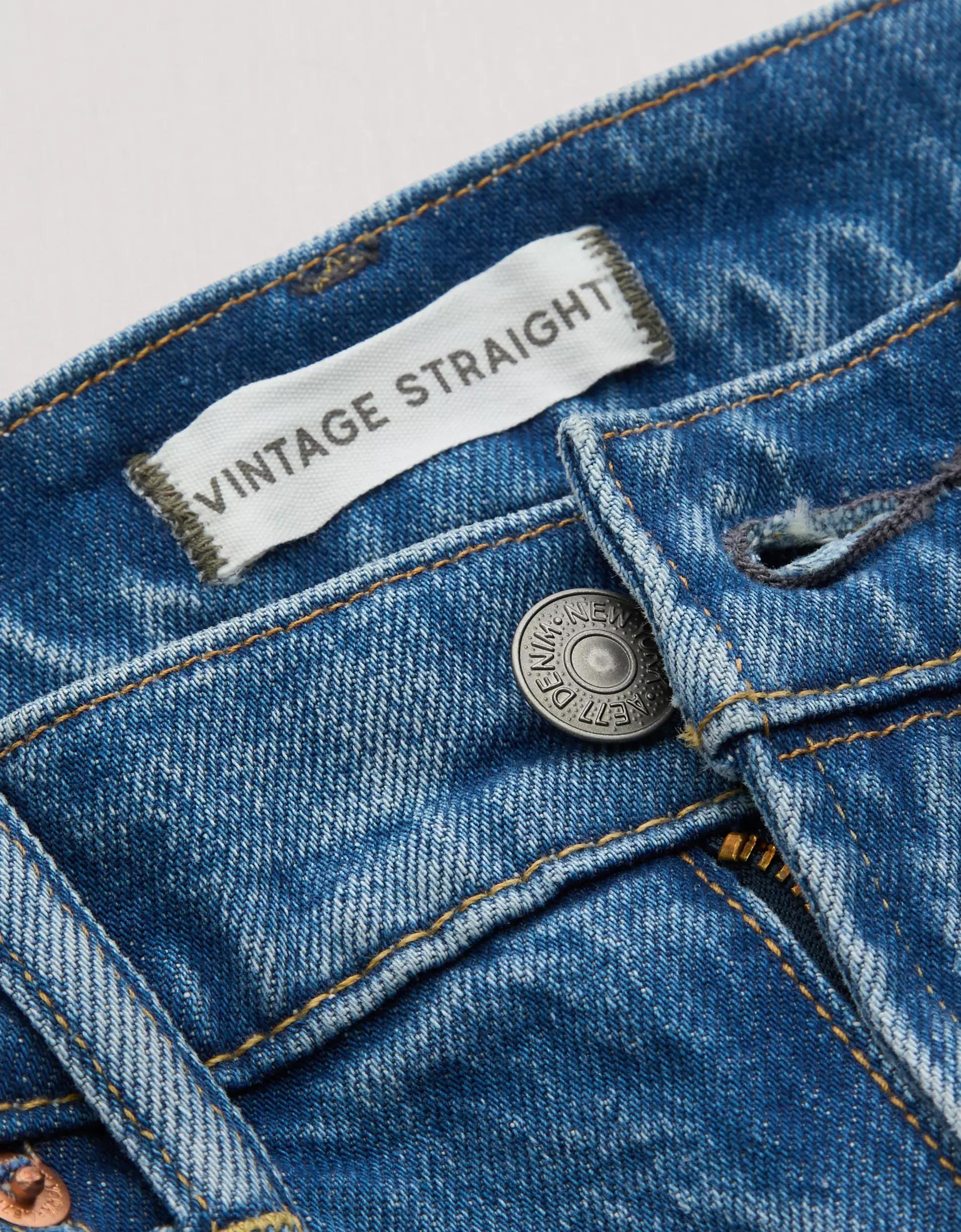 AE77 Premium Vintage Straight Jean Product Image